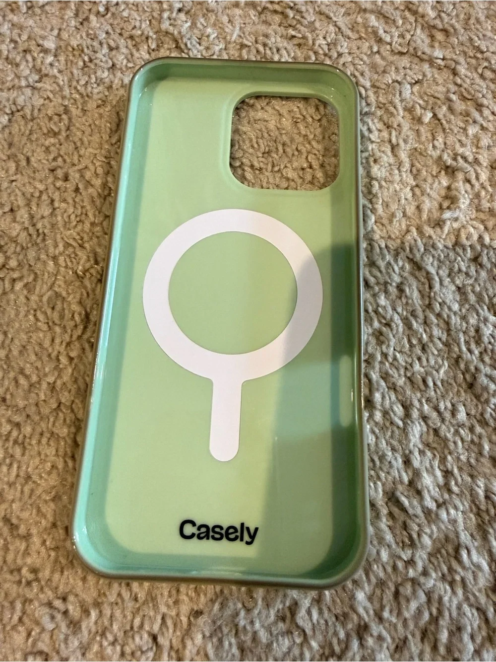 Aqua & White Tropical Pattern Phone Case